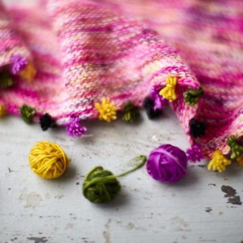 branda:Tiny Tassels ~ A Free Pattern – LoopKnitlounge