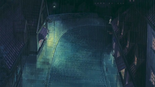 ghibli-collector:“A Rainy Night” Kiki’s Delivery Service - Dir....