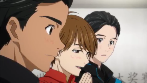 yuri on ice yuri!!! on ice look at this child a pure cinnamon roll LeoJi