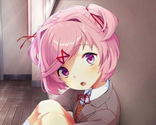 Natsuki From Doki Doki Literature Club Stimboard X