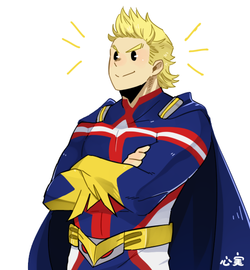 Mirio As All Might By Kibou Dere Rbokunoheroacademia 1718