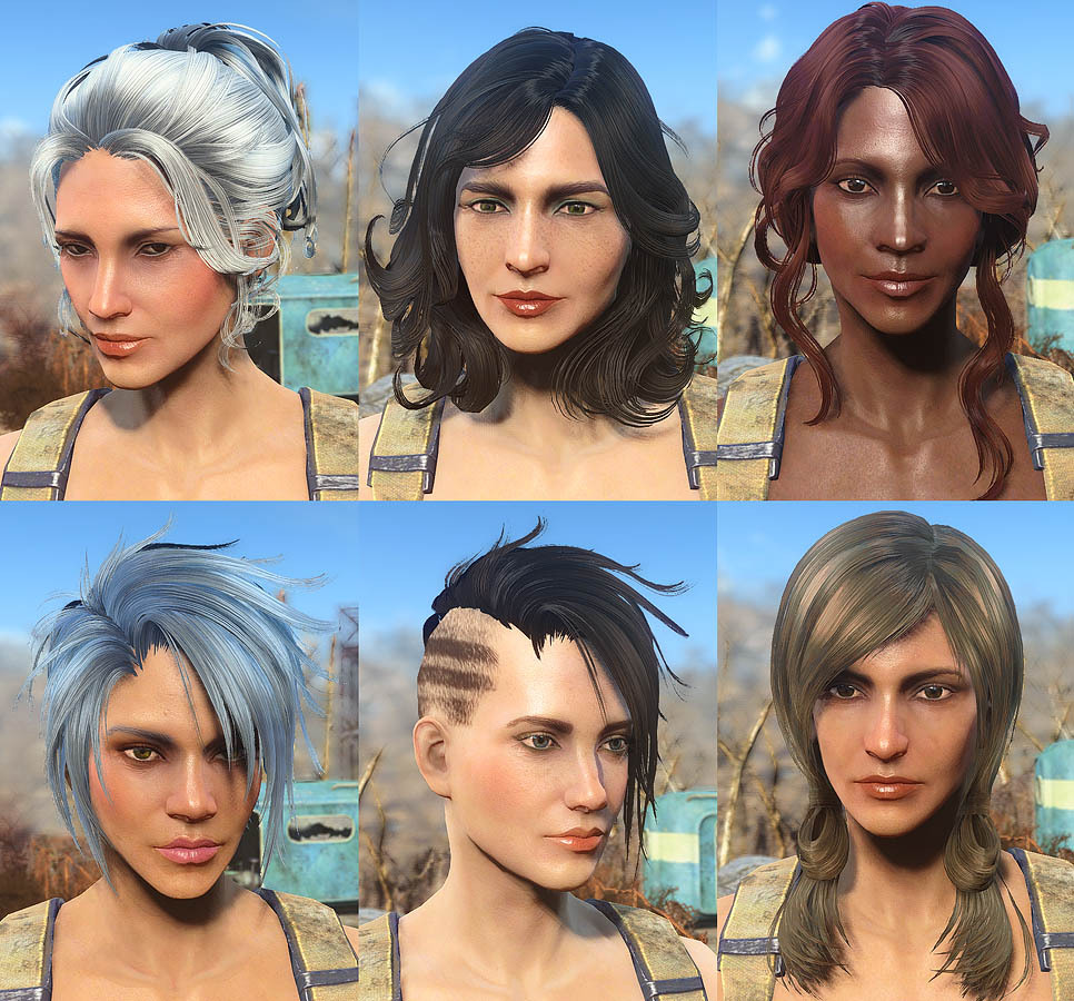 Fallout 4 Mods Mischairstyle Morehairstyles For Male Female.