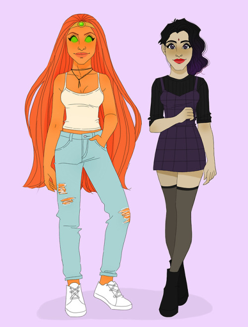 raven x starfire on Tumblr