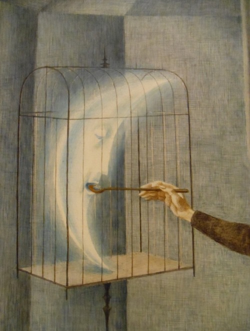 gwengold:detail Celestial Pablum -  Remedios Varo, 1958