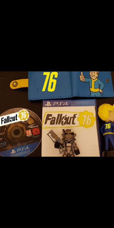 Totally legit, not faked at all, got my hands on fallout 76 will...