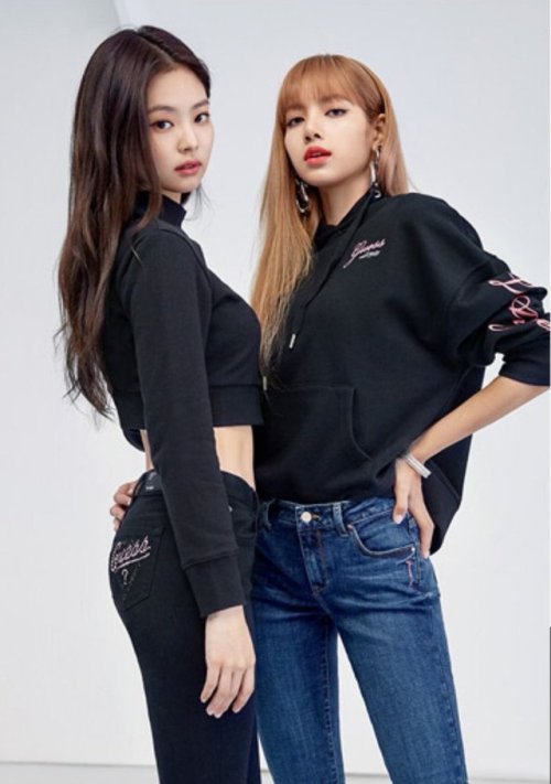 blackpinkofficial:[ENDORSEMENT] BLACKPINK for GUESS