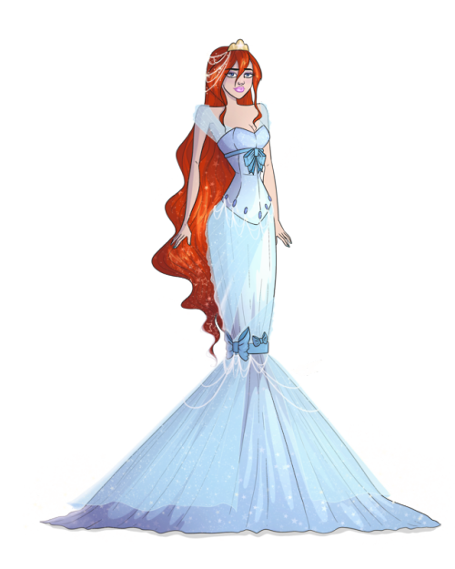 Winx Club Bloom Wedding Dress Tumblr