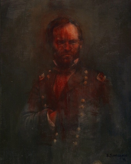 dsamuelsonart:Civil War officer portraits, an ongoing project...