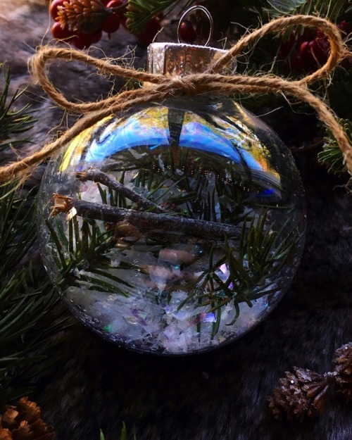 Here’s an example of one of the beautiful Woodland Ornaments...