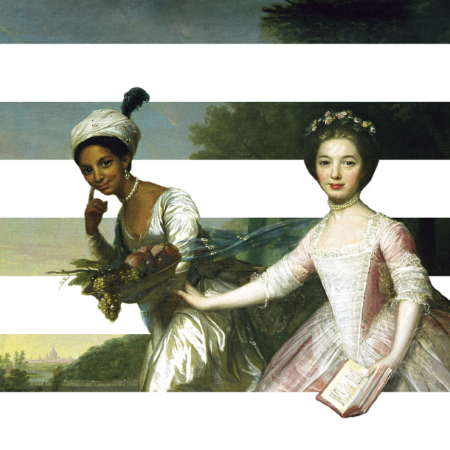 M. Jeske - Portrait of Dido Elizabeth Belle Lindsay and her...