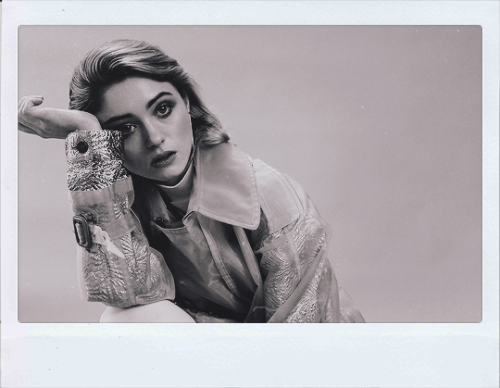 emmacharlottewatson:Natalia Dyer photographed by Max Cornwall...