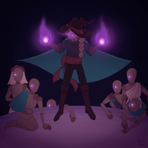 loafwins:Taako possessing the Wonderland mannequins and making...