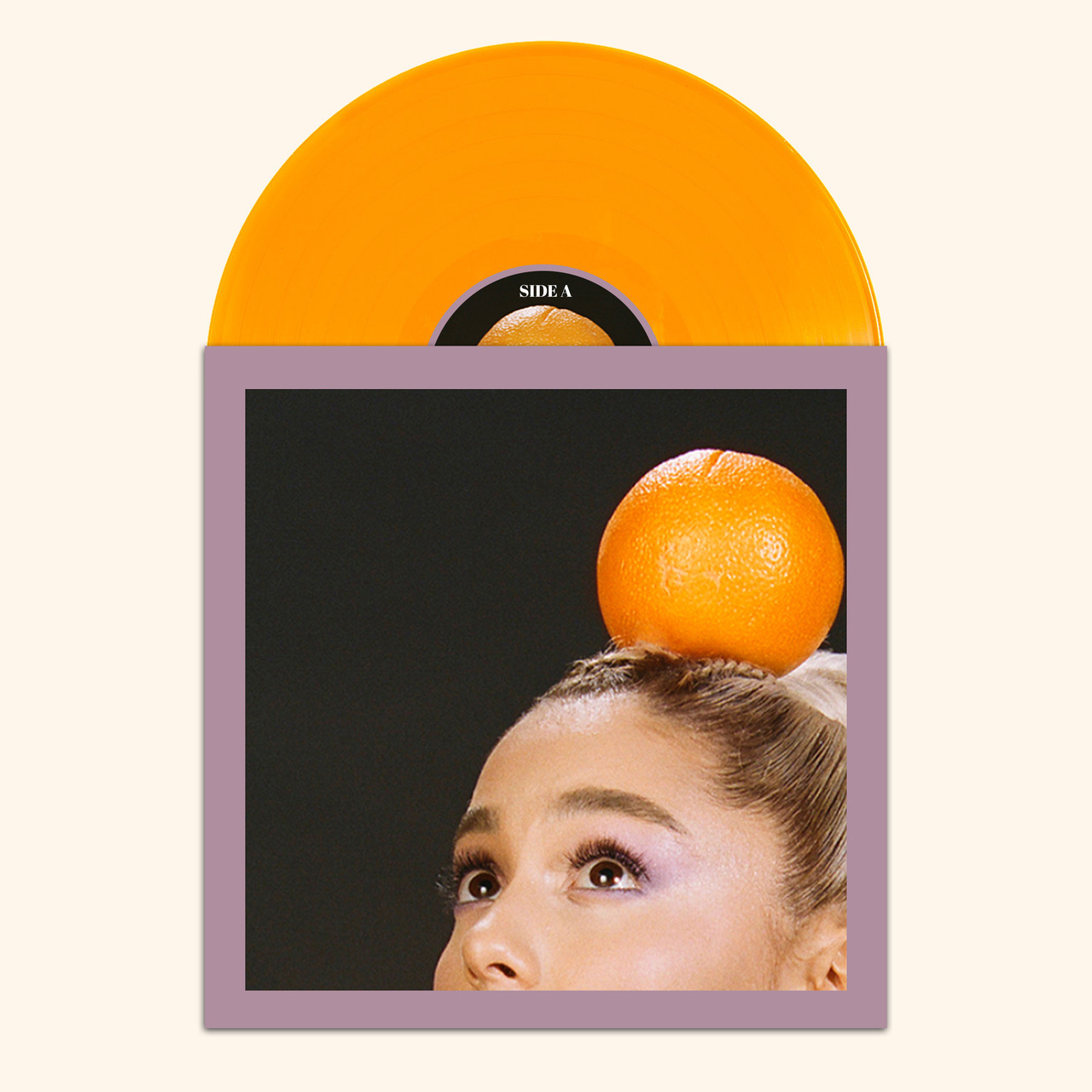 Dylan Efinger Ariana Grande Sweetener Vinyl Mock Up