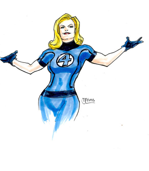 tjsketchblog:Daily Sketch 08.24.2018.2Invisible Woman