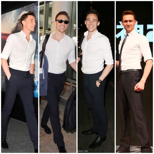 DRAWN COZY — Tom Hiddleston SHIRTS This has been in my drafts...