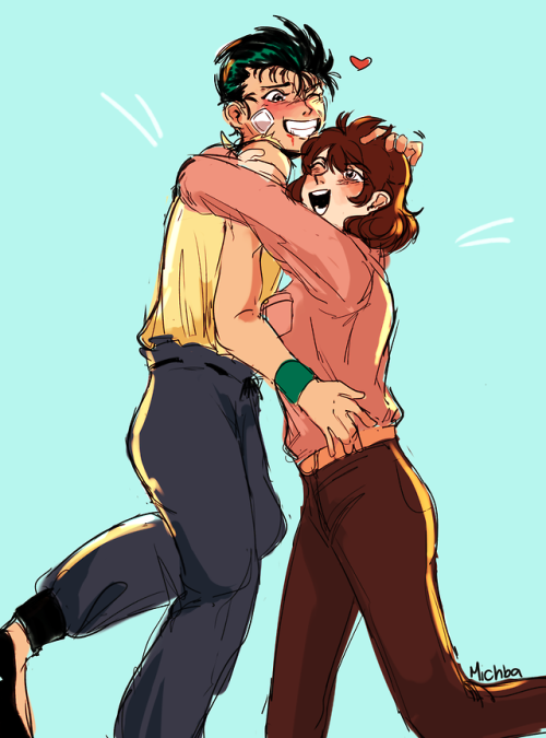 milkbread-michba:Keiko can and will carry yusuke in her strong...