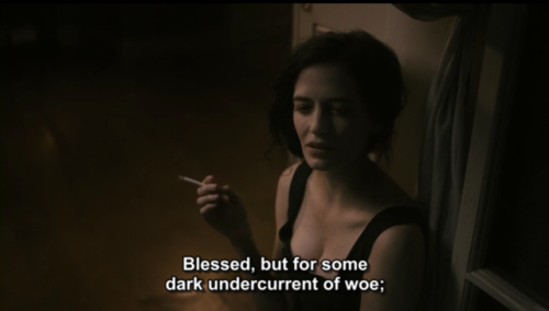 xshayarsha:Eva Green reciting an excerpt from Alfred Lord...