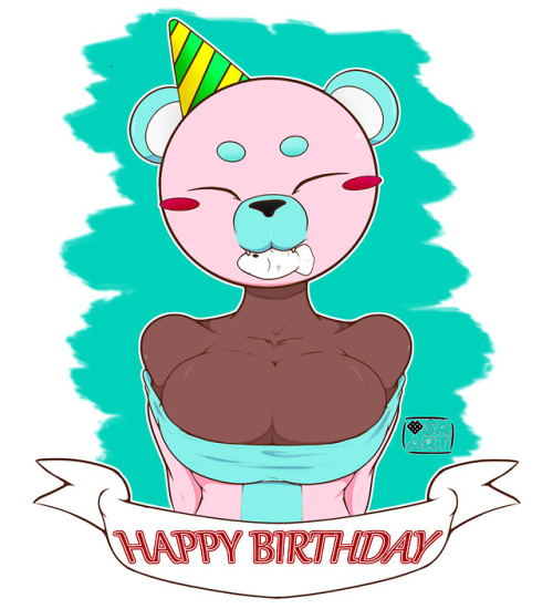 strangeazian:Hey! Happy Birthday! Sorry I can’t give you more...