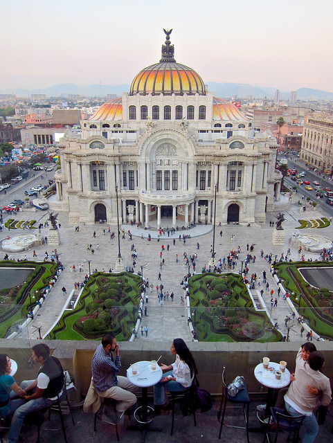 It S A Beautiful World Palacio De Bellas Artes View From