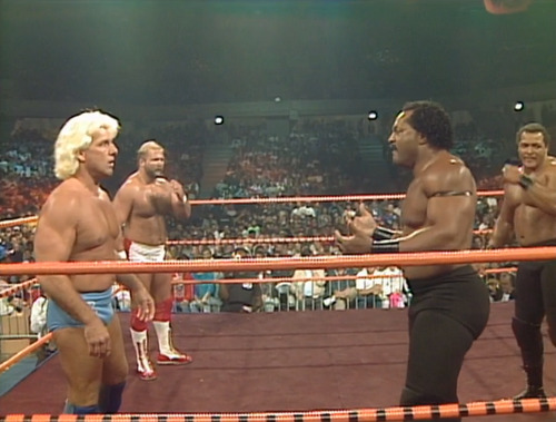 Image result for wcw halloween havoc 1990 Ric Flair/Arn Anderson vs  Doom