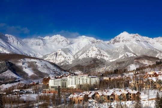 Colorado with Icy mountain