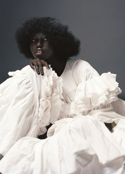 pocmodels:Adut Akech by Campbell Addy for I-D Magazine -...