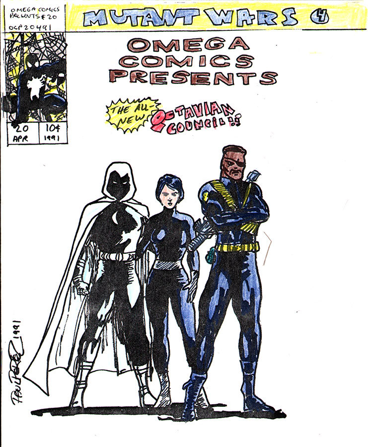 Homemade Comics — Omega Comics Presents 20 April 1991 You Ll See