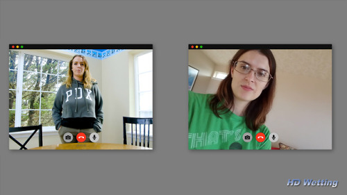 When a simple video call transforms into an impromptu holding...