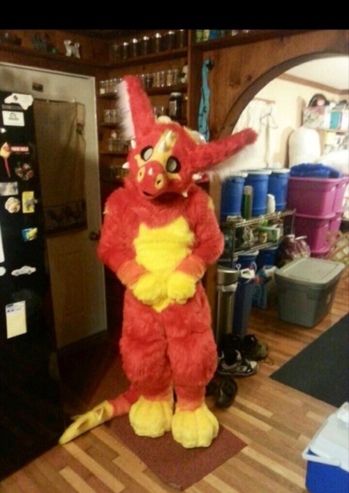 allthefursuits:Photo of completed Torch!