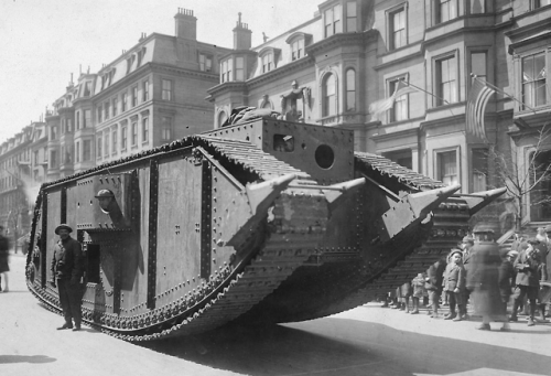 historicaltimes:American built tank called “America”, designed...