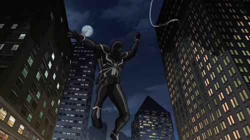 superheroes-or-whatever:Agent Venom in Ultimate Spider-Man