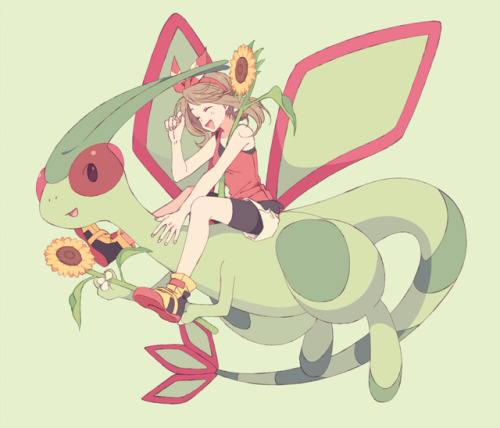 electrifyingpikachu:Dragon! girl! flower!