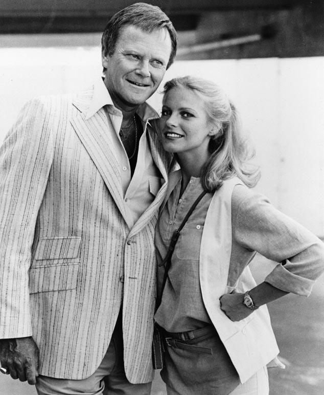 FY! Charlie's Angels (Dick Sargent and Cheryl Ladd on the set of Angels...)