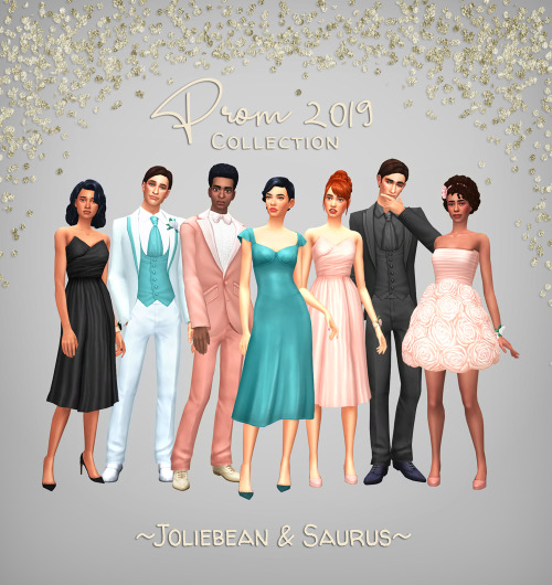 Prom 2019 Collection by @joliebeanââ & @saurussimsââ