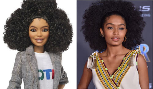 goodblacknews:(via Barbie Honors Yara Shahidi, Naomi Osaka...