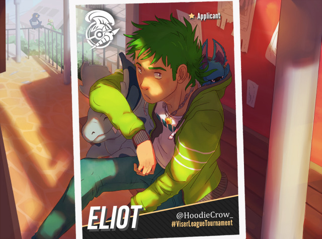 I’m Joining @ViserLeague on twitter! My boy’s gonna shine this time!... Eliot plz dont... The applications are open till 10...