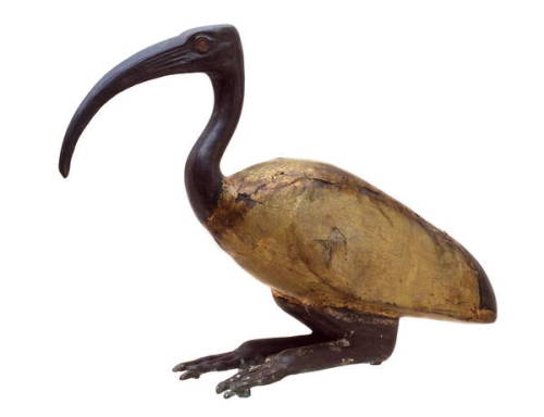 ancient egypt ibis thoth mythology artifact birds sculpture