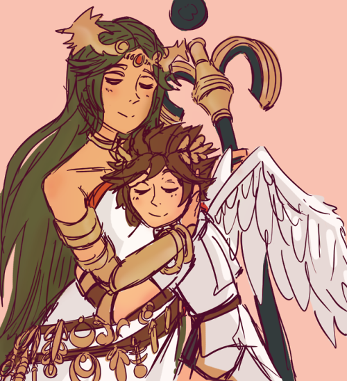 Pin On Pit X Palutena And Dark Pit X Viridi