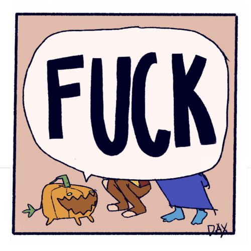 daxdraws:let veggie head say fuck