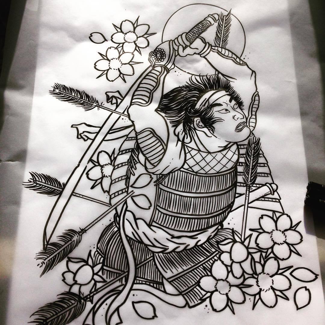 Dragons Forge Tattoo — Samurai warrior piece up for grabs - would fill...