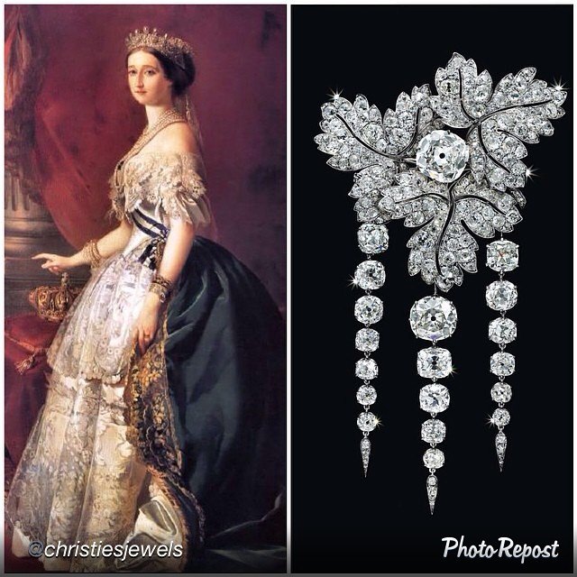 Diamonds in the Library — #tbt by @christiesjewels: “The French Crown ...