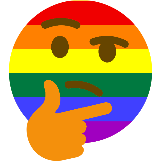 One Hundred Giggle Bytes Of Silly Images More Thinking Emoji Pride