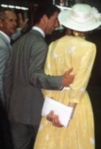 12 avril 1983: Prince Charles et Princesse Diana à Buderim, Queensland, Australie.