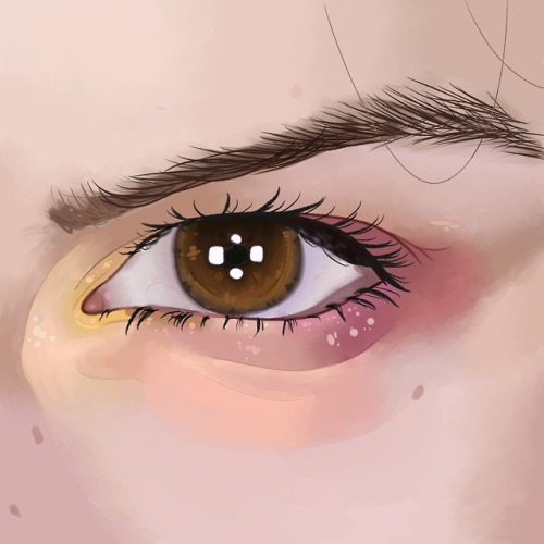 aspiringfire:ive been drawing my friends’ eyes from photos …...