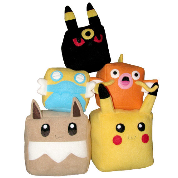 pokemon cube plush