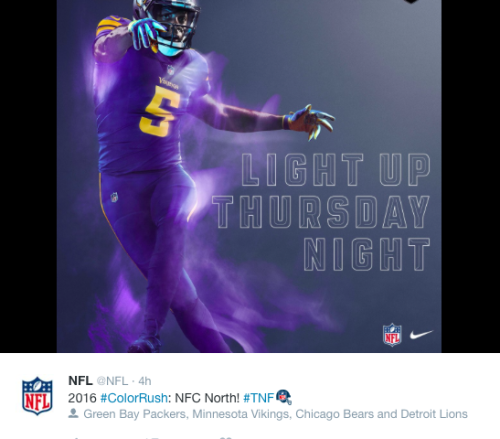 buy vikings color rush jersey