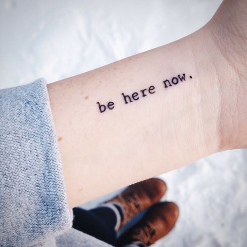 word tattoos on Tumblr