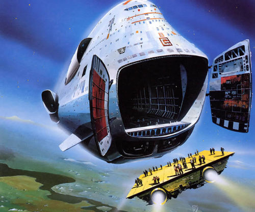 70sscifiart:Chris Foss