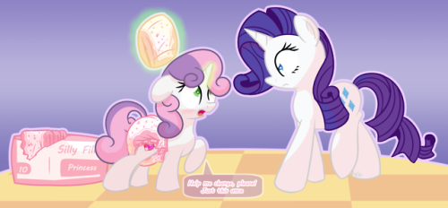 zalakir:Rarity didn’t realize that allowing her sister to...