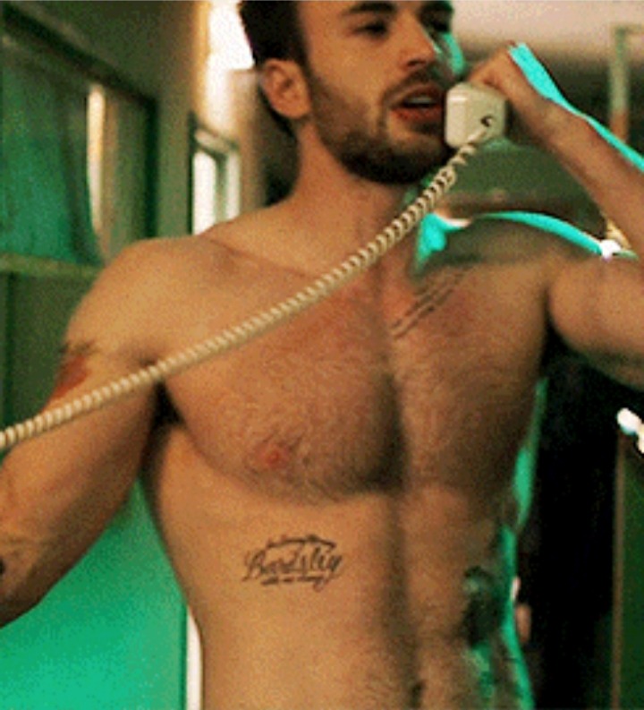 Just A Chris Evans Addicted Chris Evans Chest Hair Through The